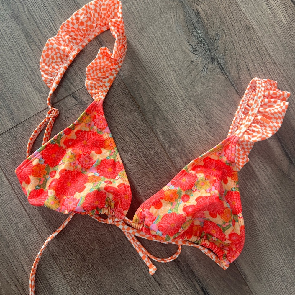 Strawberry milk mob bikini top - citrus kiss